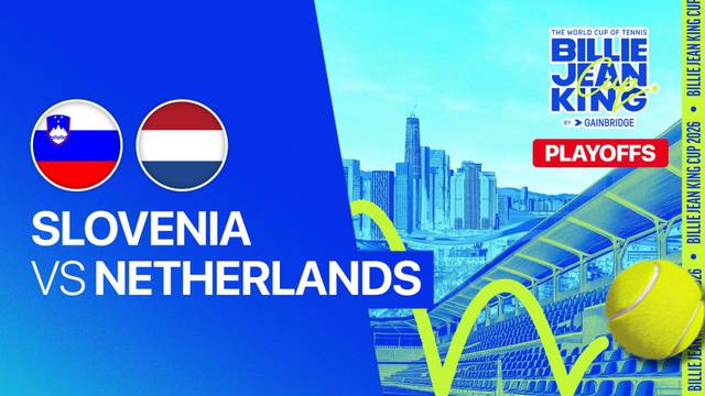 Slovenia vs Netherlands - Full Match | Billie Jean King Cup Play-offs 2025