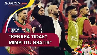 Pelatih Maroko Bermimpi Bawa Singa Atlas Tampil di Final Piala Dunia 2022