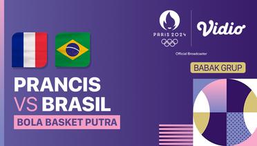 Bola Basket Putra Grup B: Prancis vs Brasil - Olympic Games Paris 2024