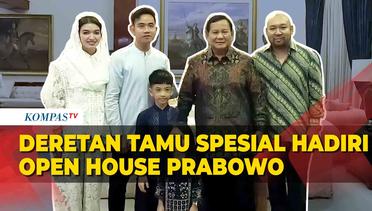 Deretan Tokoh Hadiri Open House Prabowo, Ada Gibran hingga Sandiaga Uno