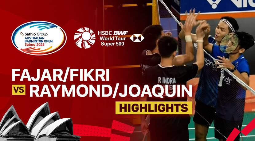 Fajar Alfian/Muhammad Shohibul Fikri (INA) vs Raymond Indra/Nikolaus Joaquin (INA) - Men's Doubles Final | SATHIO GROUP Australian Open 2025