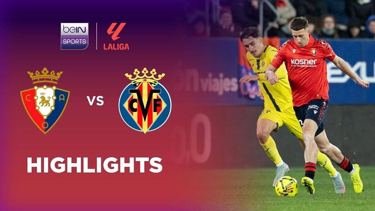 Osasuna vs Villarreal