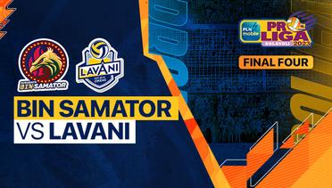 Full Match | Final Four Putra: Surabaya BIN Samator vs Jakarta Lavani Allo Bank | PLN Mobile Proliga Putra 2023