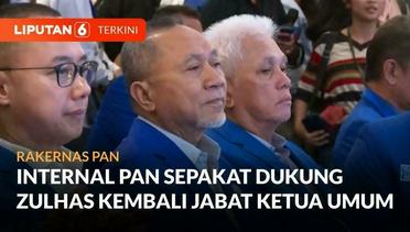 Rakernas PAN Dorong Zulkifli Hasan Kembali Jadi Ketua Umum | Liputan 6