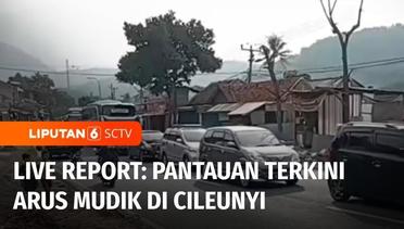 Live Report: Pantauan Terkini Arus Mudik di Cileunyi | Liputan 6