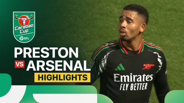 Preston vs Arsenal - Highlights | Carabao Cup 2024/25