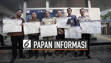 Papan Informasi Transportasi Umum di Jakarta Yang Terintegrasi