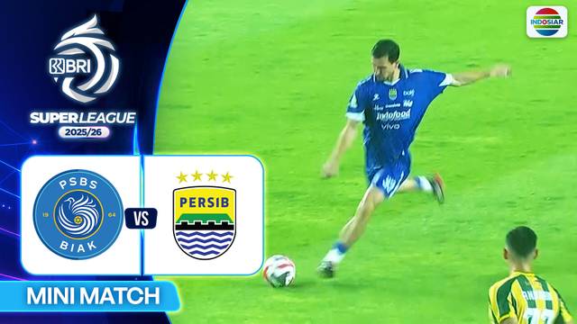PSBS Biak VS PERSIB - Mini Match | BRI Super League 2025/26