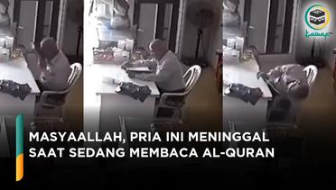 Pria di Palestina Meninggal Saat Sedang Duduk Membaca Al-Quran