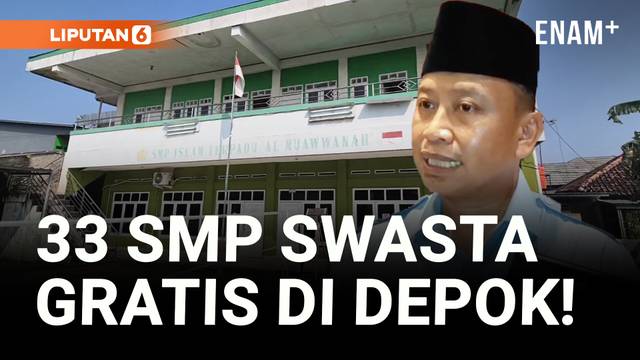 Pemkot Depok Luncurkan 33 SMP Swasta Gratis!