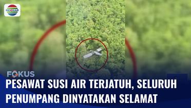 Pesawat Susi Air Jatuh dari Timika Tujuan Distrik Puma Paniai | Fokus