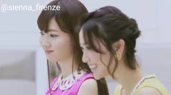 Haruna Kojima and Yuko Oshima from AKB48 for Ice Cup NoodleLite Commercial Break