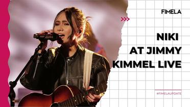 Gaya Rock n Roll Niki Zefanya, Jadi Penyanyi Indonesia Pertama di Acara Jimmy Kimmel
