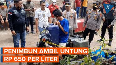 Polisi Amankan Timbunan 4.000 Solar Subsidi di Rembang