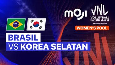 Brasil vs Korea Selatan - Full Match | Women's Volleyball Nations League 2024
