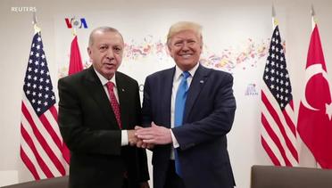 Pergolakan di Suriah Membayangi Pertemuan Trump-Erdogan