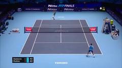 Match Highlight | Novak Djokovic vs Andrey Rublev  | Nitto ATP Finals 2021