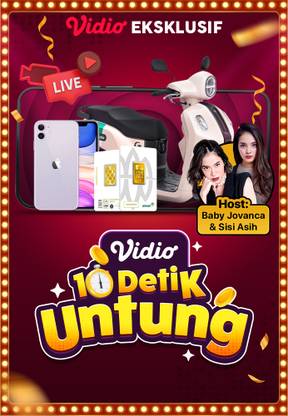 Live Game Show: Vidio 10 Detik Untung!
