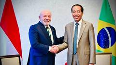 Pertemuan Bilateral Presiden Jokowi dan Presiden Brasil Lula da Silva, Hiroshima, 20 Mei 2023