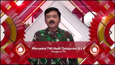 Akan Terus Menjadi Perekat Bangsa! Ucapan HUT Indosiar Ke-26 dari Panglima TNI Hadi Tjahjanto