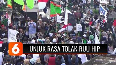 Ribuan Warga Yogyakarta Unjuk Rasa Tolak RUU Haluan Ideologi Pancasila