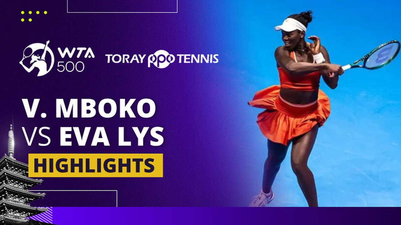 Victoria Mboko vs Eva Lys - Highlight | WTA 500: Toray Pan Pacific Open Tennis 2025