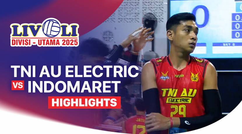 TNI - AU Putra vs Indomaret