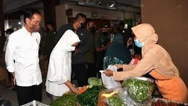 Presiden Jokowi dan Ibu Iriana Kunjungi Pasar Muntilan, Kabupaten Magelang, 21 Mei 2022