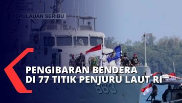 Aksi Keren 828 Penyelam Serentak Kibarkan Bendera Merah Putih di 77 Titik Penjuru Laut Indonesia!