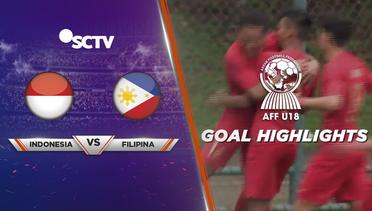Indonesia (7) vs Filipina (1) - Goal Highlights | AFF U18 2019