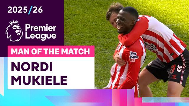 Man of the Match: Nordi Mukiele | Sunderland vs Tottenham | Premier League 2025/26
