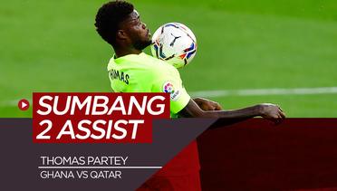 Pemain Baru Arsenal, Thomas Partey Cetak 2 Assist Saat Ghana Kalahkan Qatar 5-1