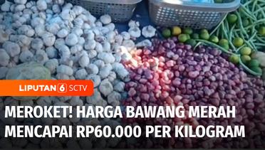 Harga Bawang Merah Makin Meroket Hingga Rp60.000 per Kilogram | Liputan 6