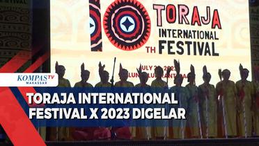 Toraja International Festival X 2023 Digelar