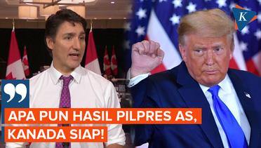 Trump Disebut Jadi Ancaman Kanada, Trudeau: Kami Siap Apa Pun Hasil Pilpres AS