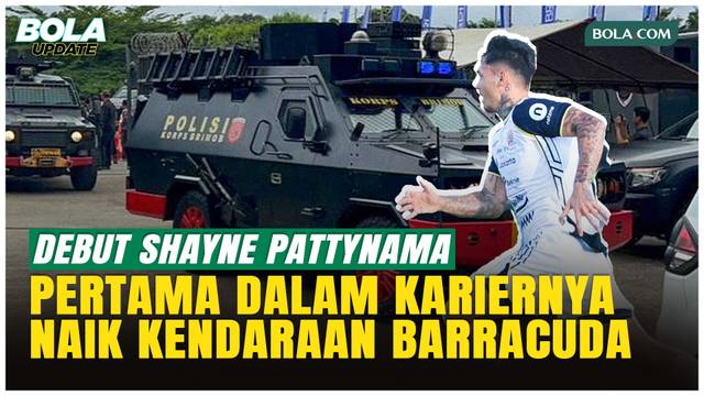 Debut Shayne Pattynama di Persija, Langsung Naik Barracuda
