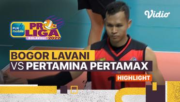 Highlight | Final Four: Bogor Lavani vs Jakarta Pertamina Pertamax | PLN Mobile Proliga Putra 2022