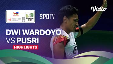 Chico Aura Dwi Wardoyo (INA) vs Nachakorn Pusri (THA) - Highlights | Thomas Cup Chengdu 2024 - Men's Singles