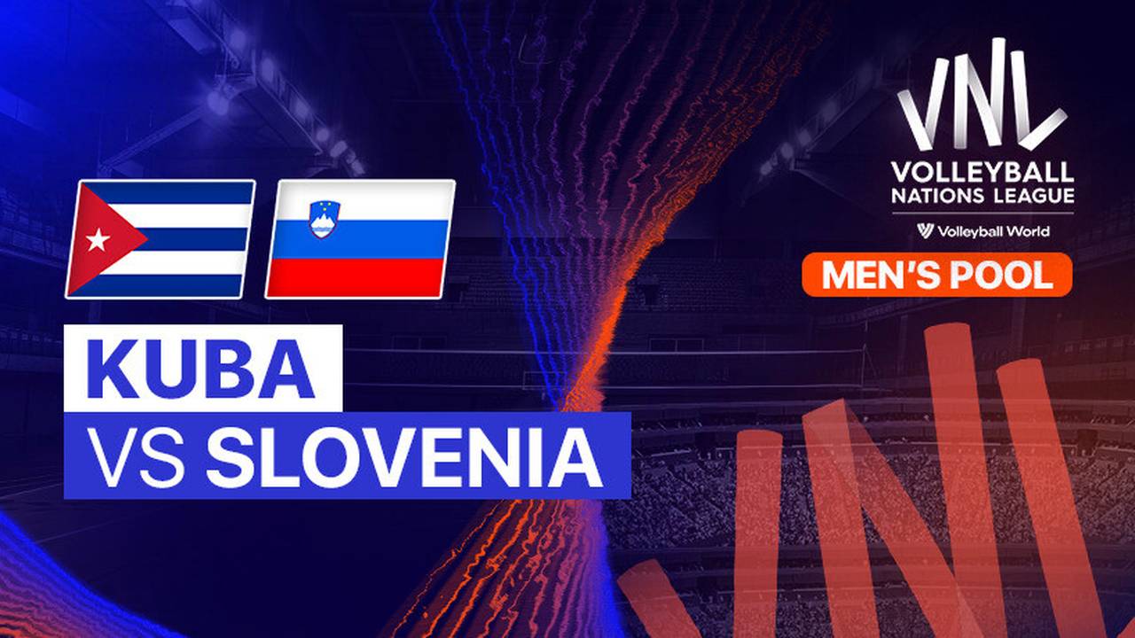Kuba vs Slovenia Full Match Men's Volleyball Nations League 2024