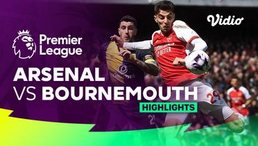 Arsenal vs Bournemouth - Highlights | Premier League 23/24