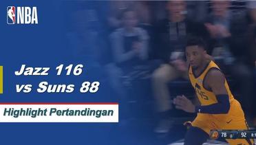 NBA I Cuplikan Pertandingan Jazz 116 vs Suns 88