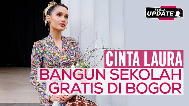 Peduli Pendidikan, Cinta Laura dan Keluarga Hadirkan Sekolah Gratis di Bogor