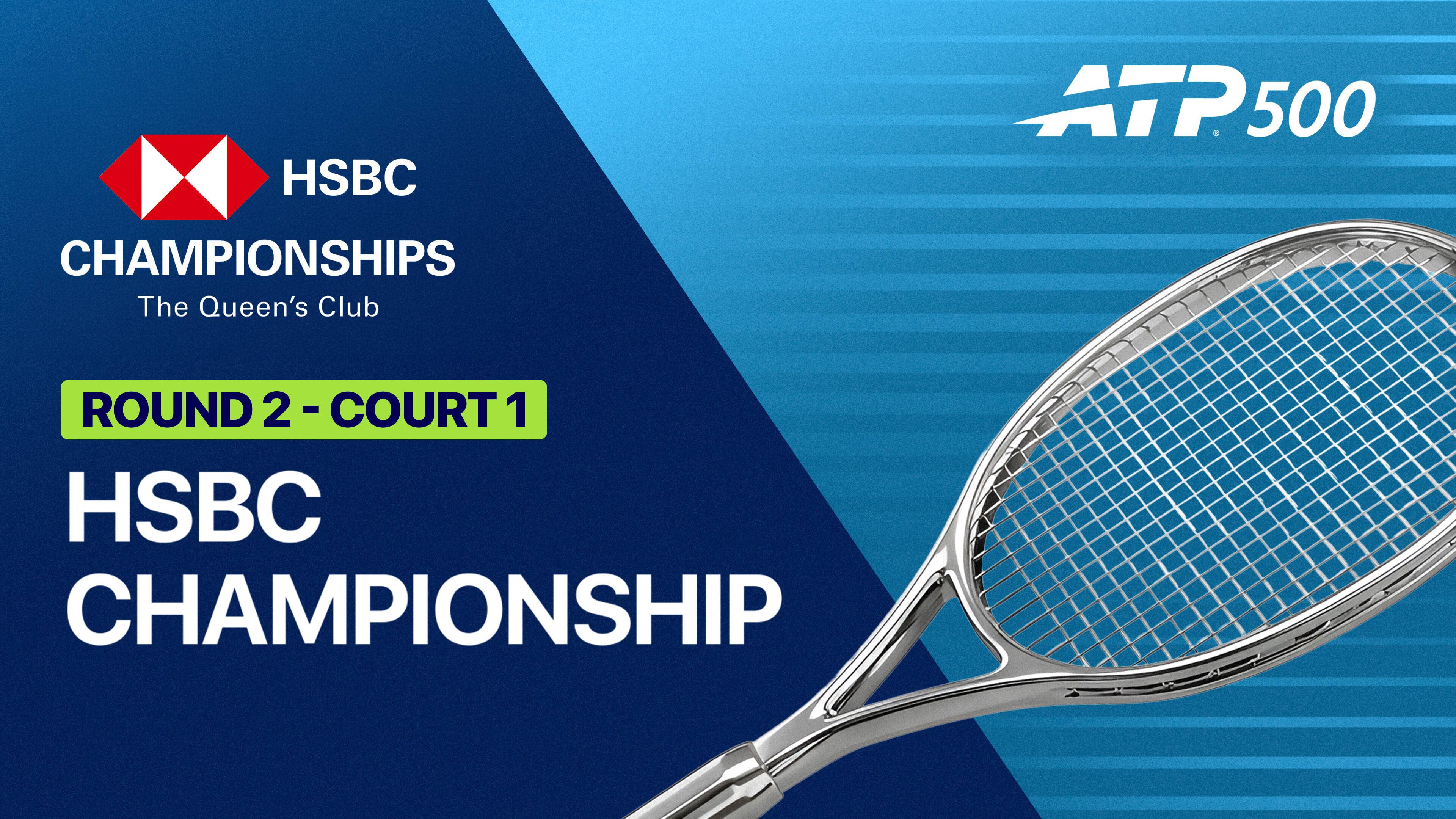 Rajeev Ram/Joe Salisbury vs Marcelo Arevalo/Mate Pavic - Round 1 | ATP 500: HSBC Championships 2026