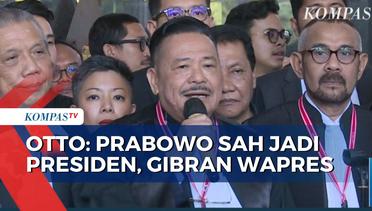 MK Tolak Gugatan Sengketa Pilpres, Otto Hasibuan: Prabowo-Gibran Sah!