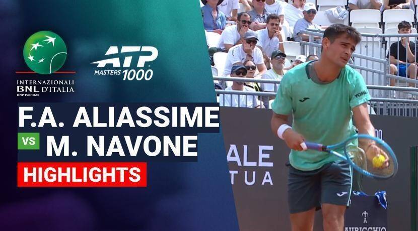 Felix Auger-Aliassime vs Mariano Navone - Round 2 (BNP Paribas Arena) | ATP 1000: Internazionali BNL d'Italia 2026
