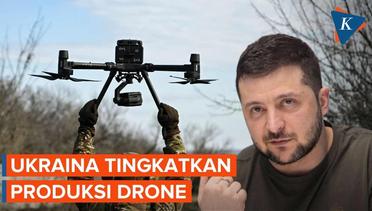 Tak Mau Kalah, Zelensky Tambah Persediaan Drone untuk Perang Lawan Rusia