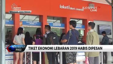 Tiket KA Ekonomi Lebaran 2019 Habis Dipesan