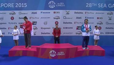 Swimming Women's 200m Butterfly Victory Ceremony (Day 4) | 28th SEA Games Singapore 2015