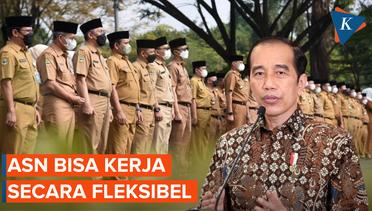 Jokowi Teken Perpres, ASN Bisa Kerja Fleksibel dalam Hal Lokasi dan Waktu, Ini Syaratnya