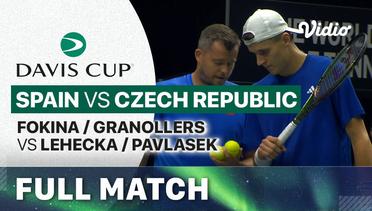 Full Match | Spain (Alejandro Fokina/Marcel Pujol Granollers) vs Czech Republic (Jiri Lehecka/ Adam Pavlasek) | Davis Cup 2023